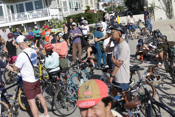 Life from an independent bike shop on the beach.