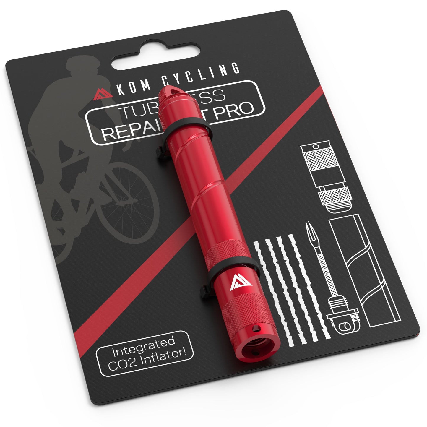 KOM Cycling Tire Repair Tool PRO