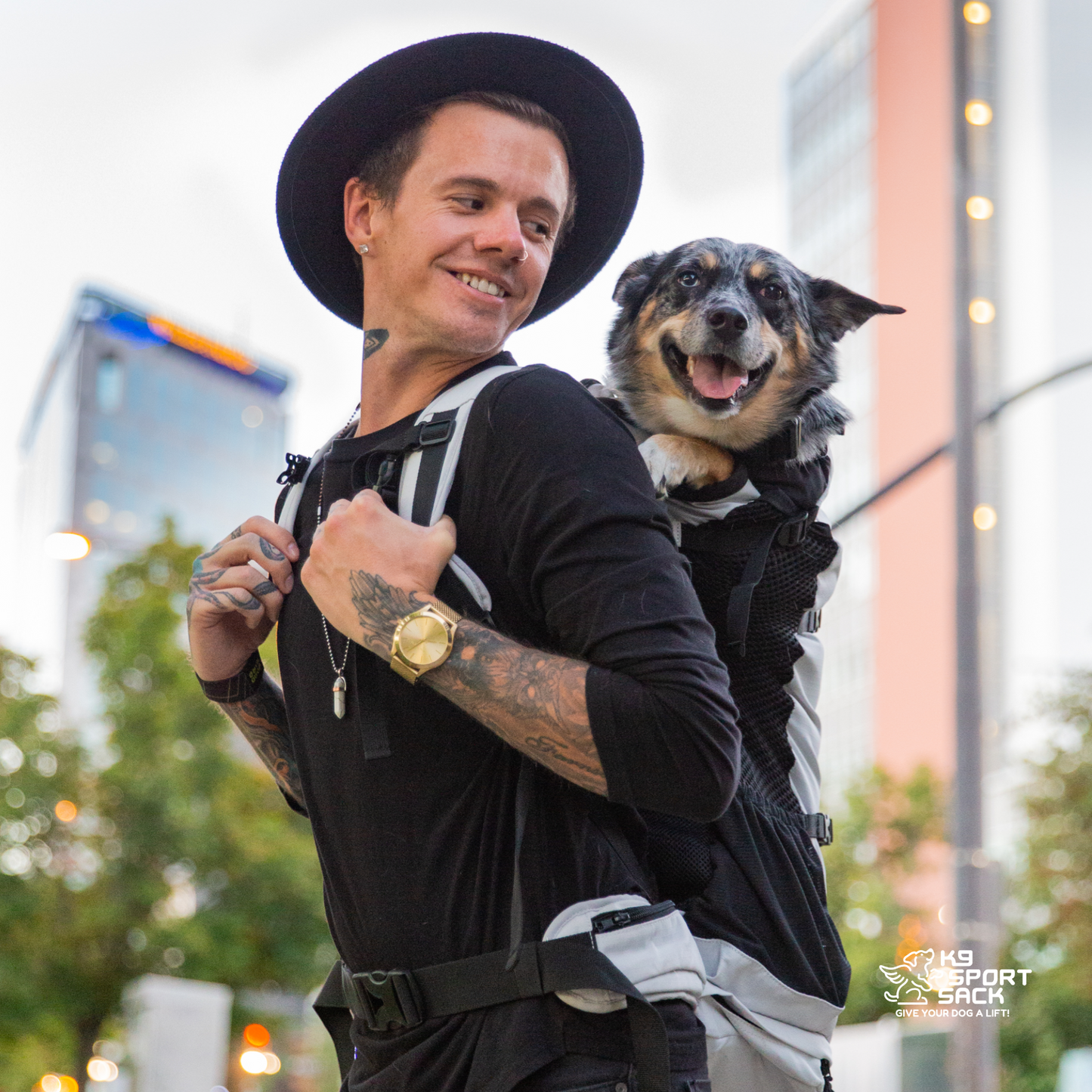 Knavigate | Advanced Dog Carrier with Internal Frame & Hip Belt